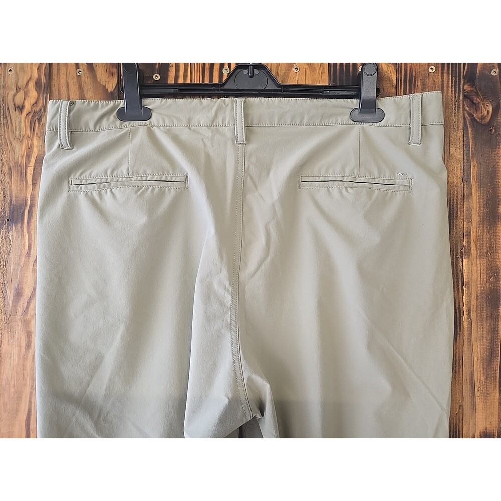 Free Fly Men's Shorts Breeze Khaki Tan Chino Performance Active, Size 38 - Picture 6 of 10